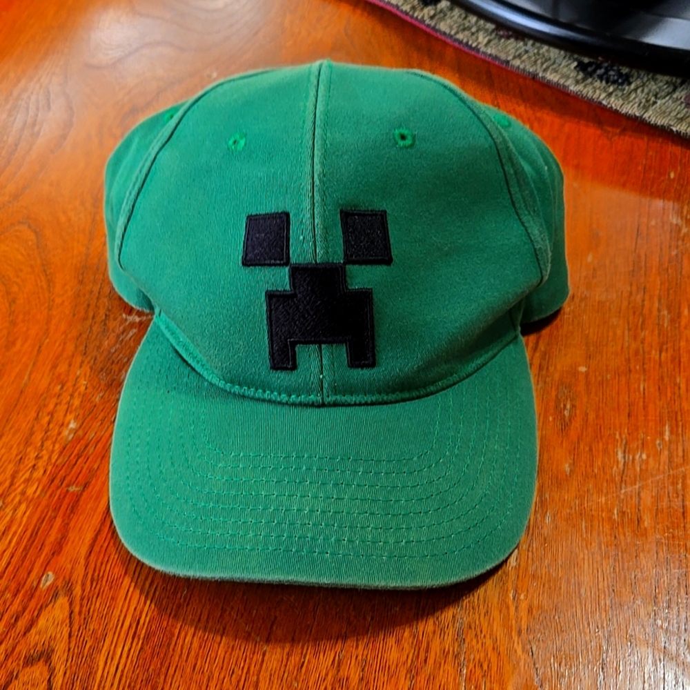 JINX MINECRAFT CREEPER CAP HAT SIZE L/XL 💚 🟩 📗